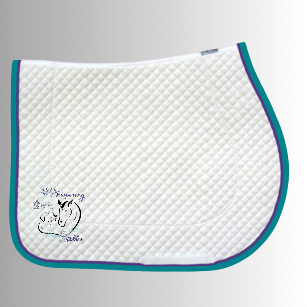 Whispering Ivy Custom Wilkers Saddle Pad