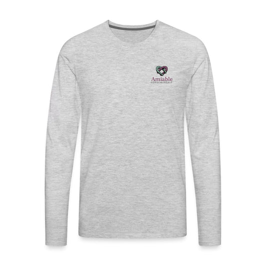 Amiable Men's Premium Long Sleeve T-Shirt - Equiclient Apparel