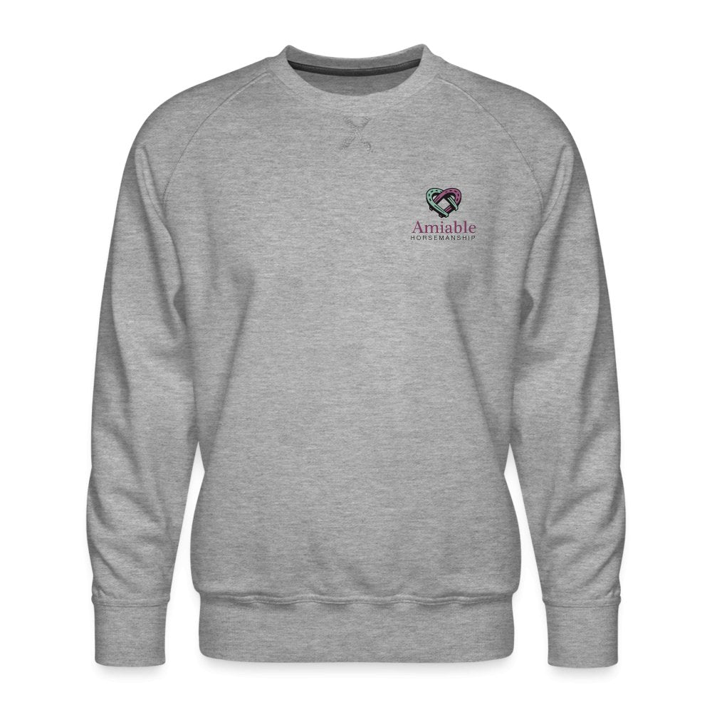 Amiable Men’s Premium Sweatshirt - Equiclient Apparel