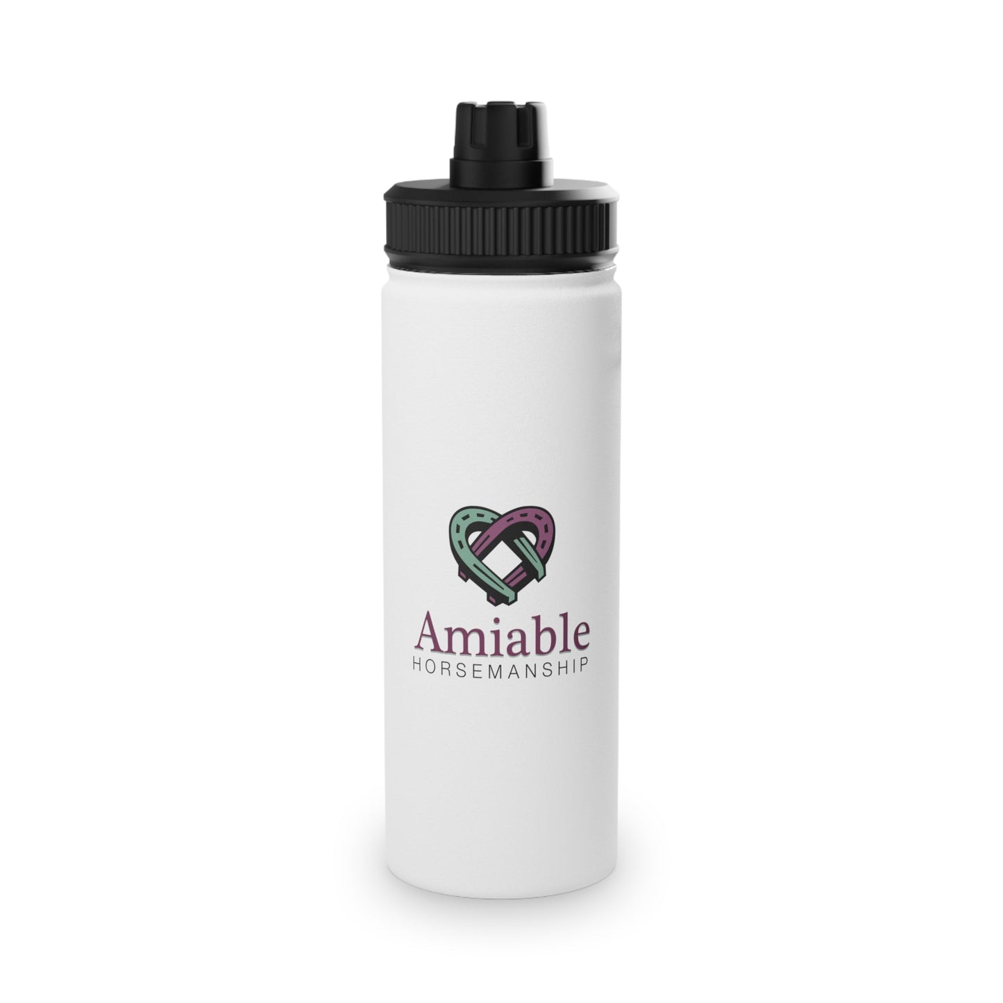 Amiable Stainless Steel Water Bottle, Sports Lid - Equiclient Apparel