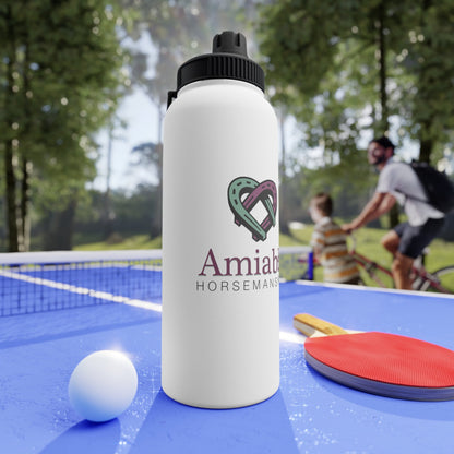 Amiable Stainless Steel Water Bottle, Sports Lid - Equiclient Apparel