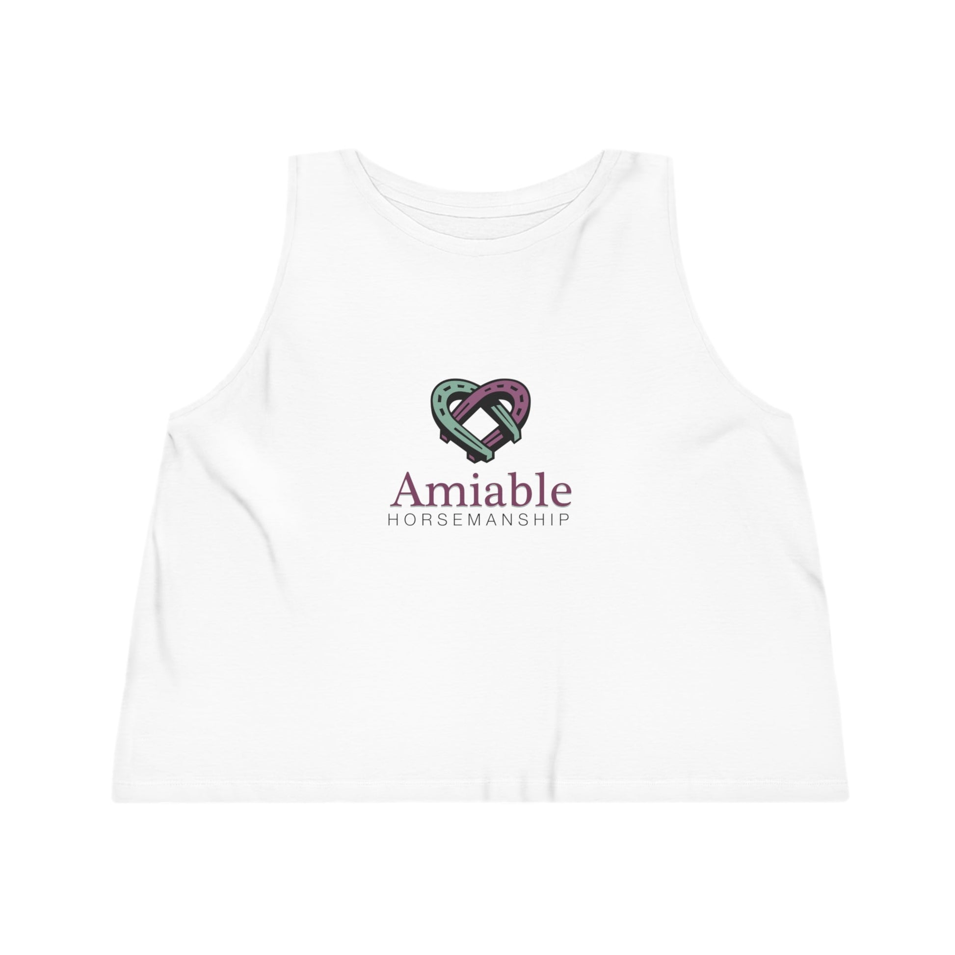 Amiable Women's Cropped Tank Top - Equiclient Apparel