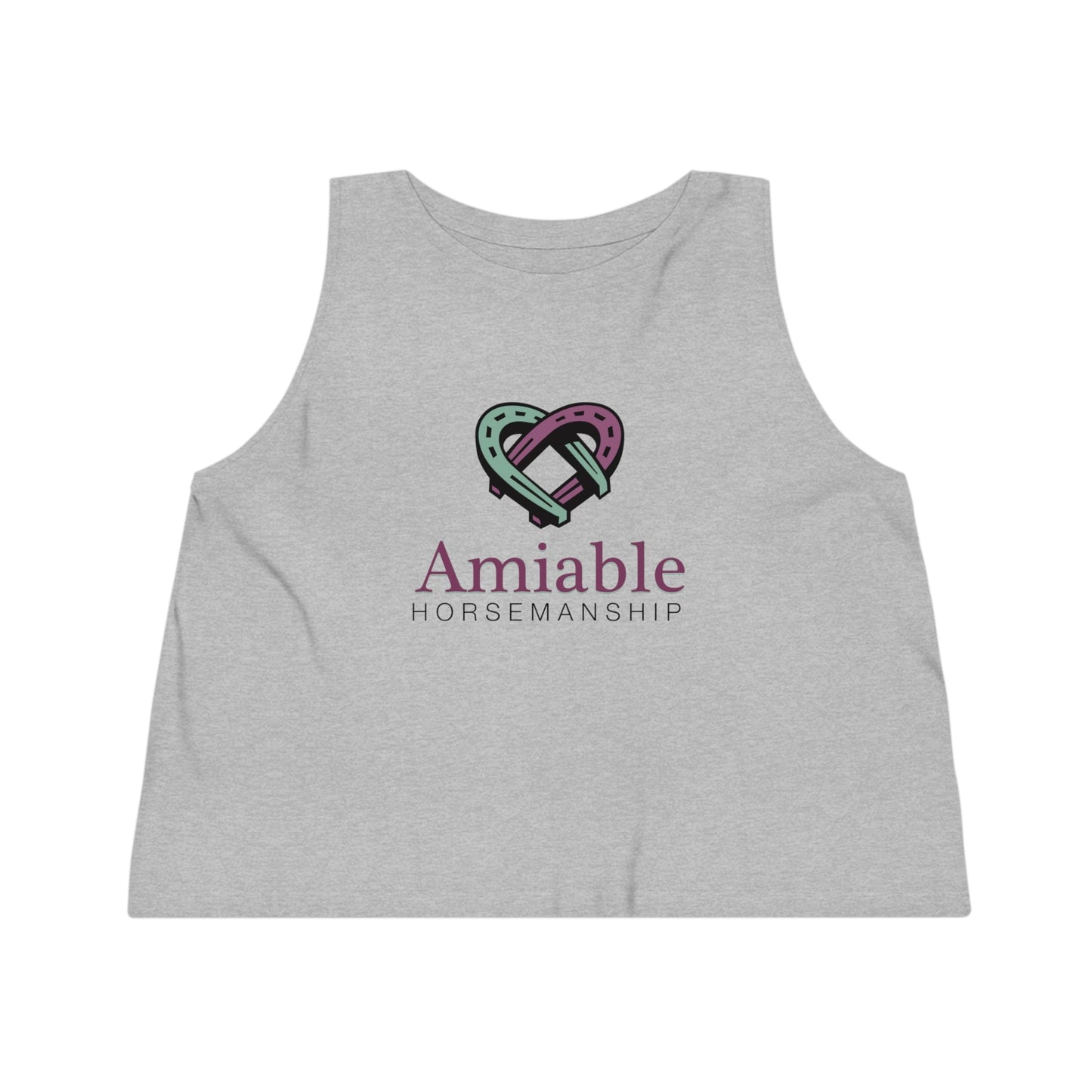 Amiable Women's Dancer Cropped Tank Top - Equiclient Apparel