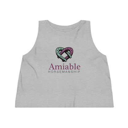 Amiable Women's Dancer Cropped Tank Top - Equiclient Apparel