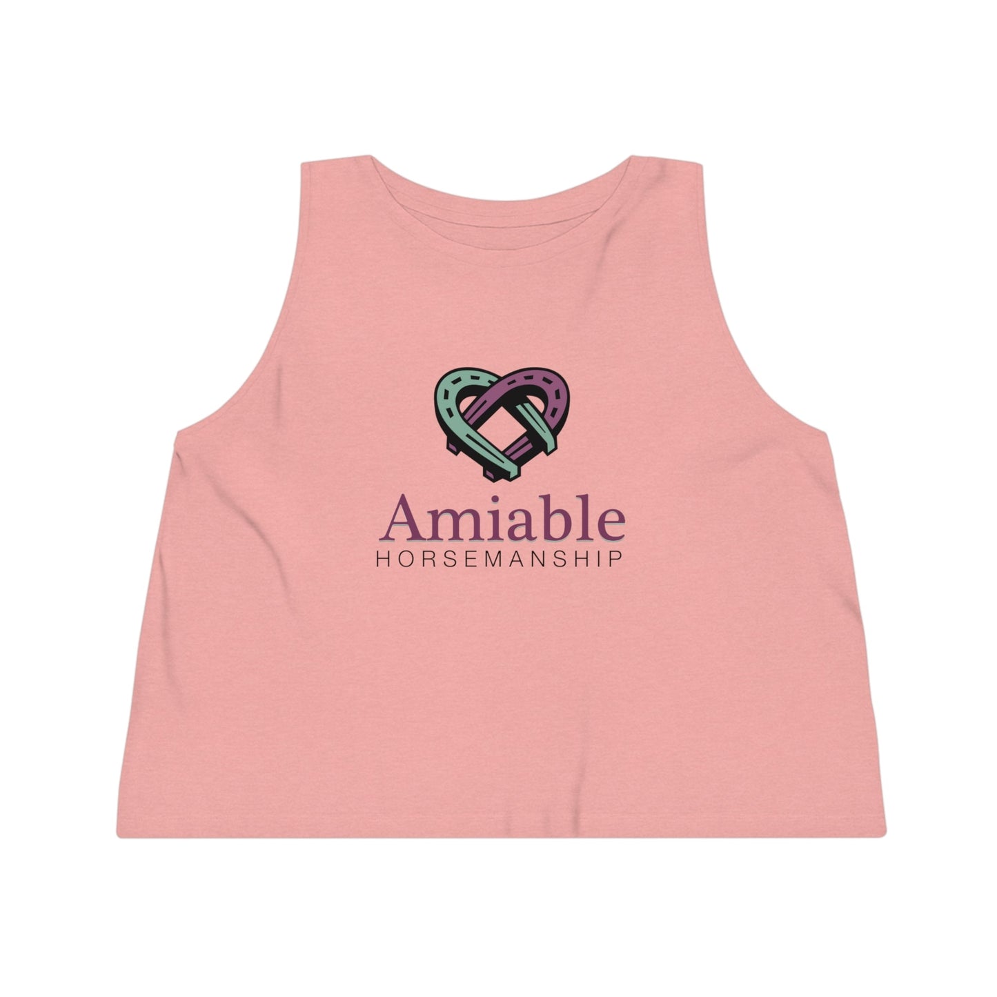 Amiable Women's Dancer Cropped Tank Top - Equiclient Apparel