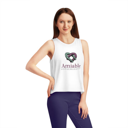 Amiable Women's Dancer Cropped Tank Top - Equiclient Apparel