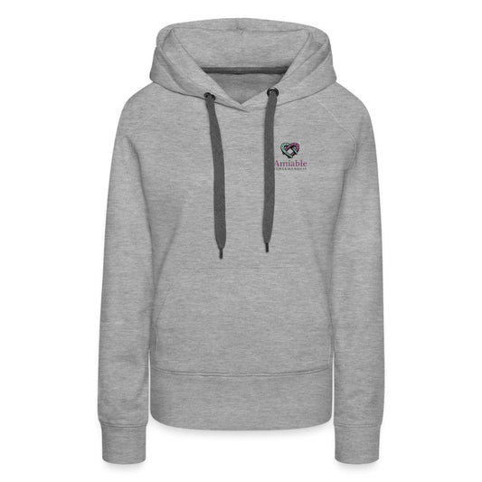 Amiable Women’s Premium Hoodie - Equiclient Apparel