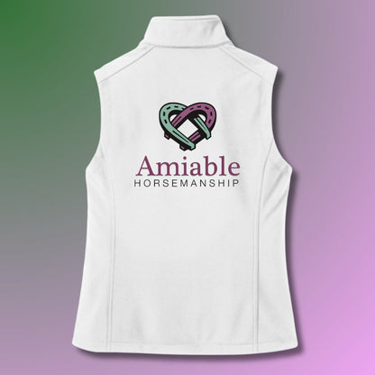 Amiable Women's Soft Shell Vest - Equiclient Apparel