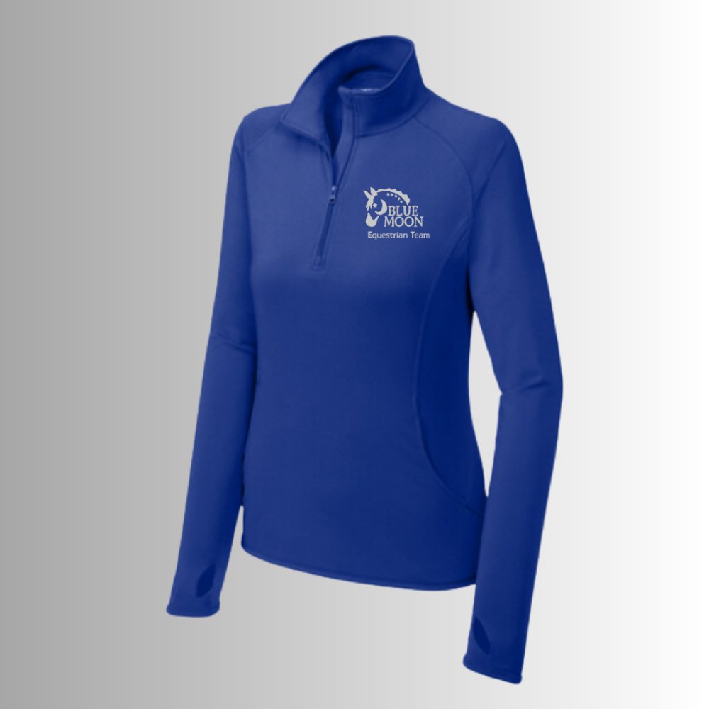 Blue Moon Equestrian Team Women's 1/4 Zip - Equiclient Apparel