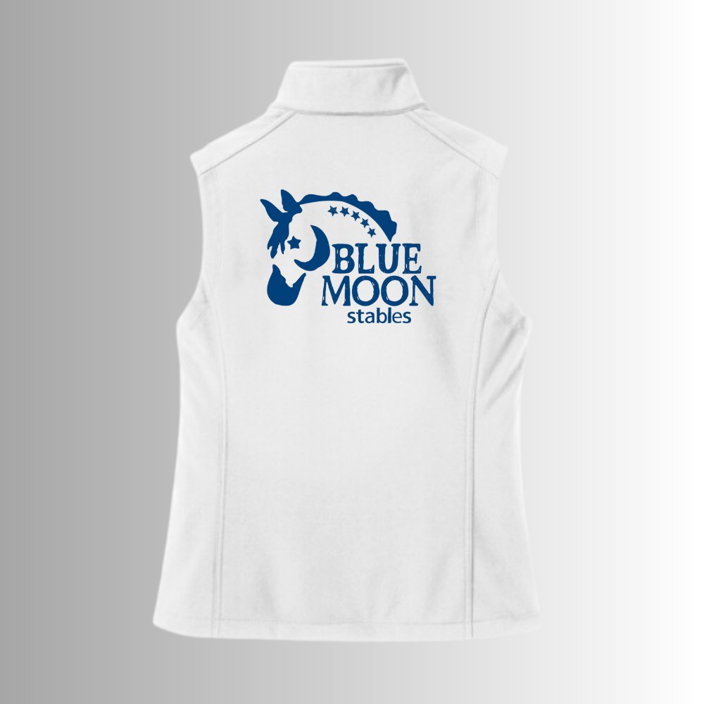 Blue Moon Women's SoftShell Vest - Equiclient Apparel