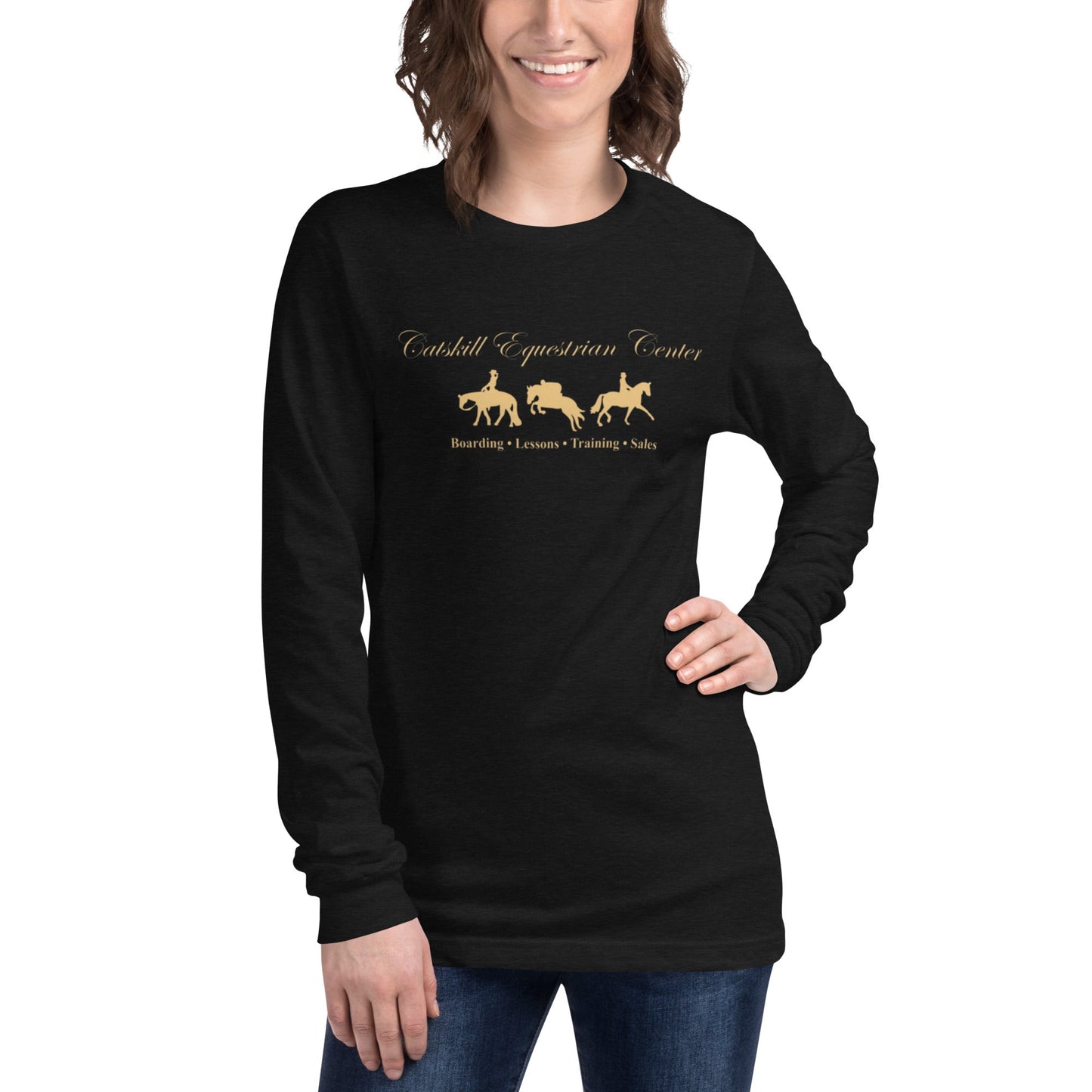 CEC Ladies Long Sleeve Tee - Equiclient Apparel