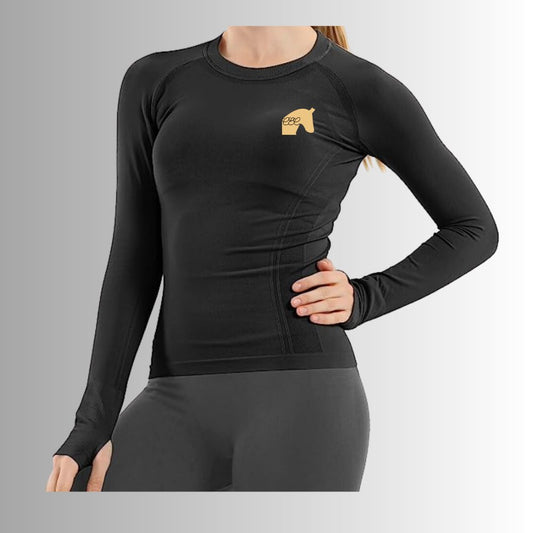 CEC Long Sleeve Seamless Athletic Shirt - Equiclient Apparel
