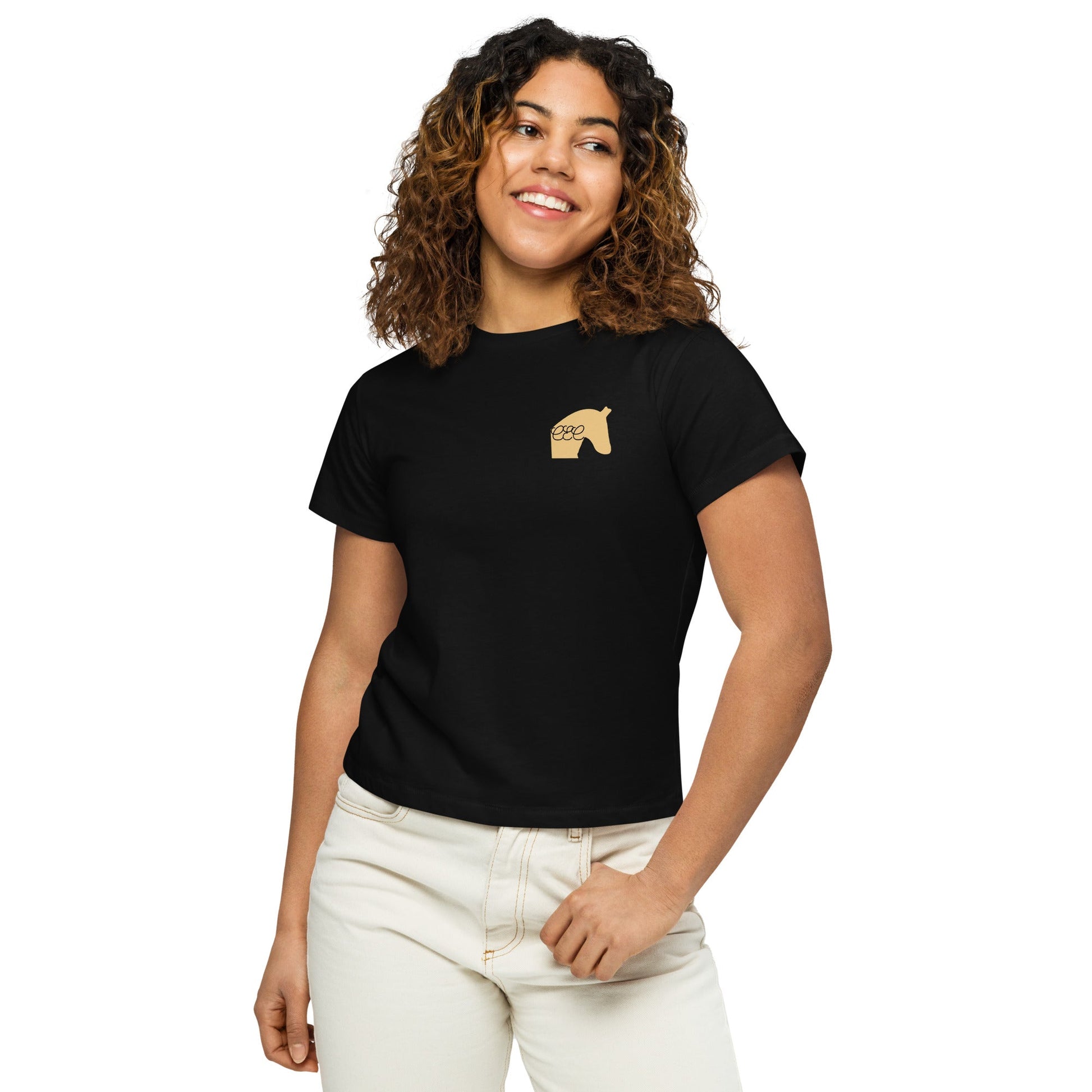 CEC Women’s Crop T-shirt - Equiclient Apparel