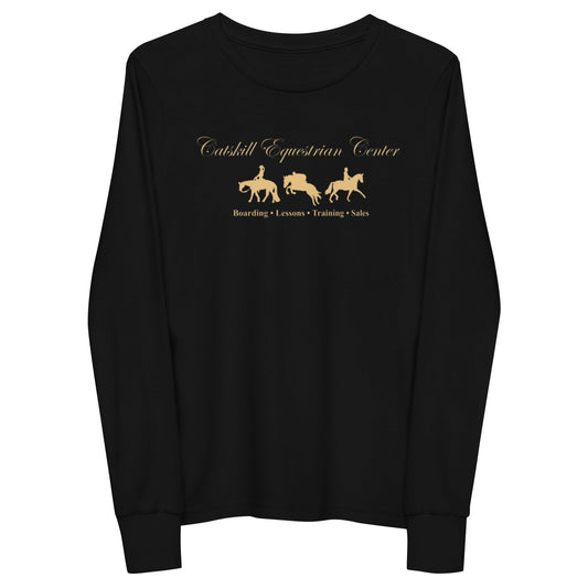 CEC Youth Long Sleeve T-shirt - Equiclient Apparel