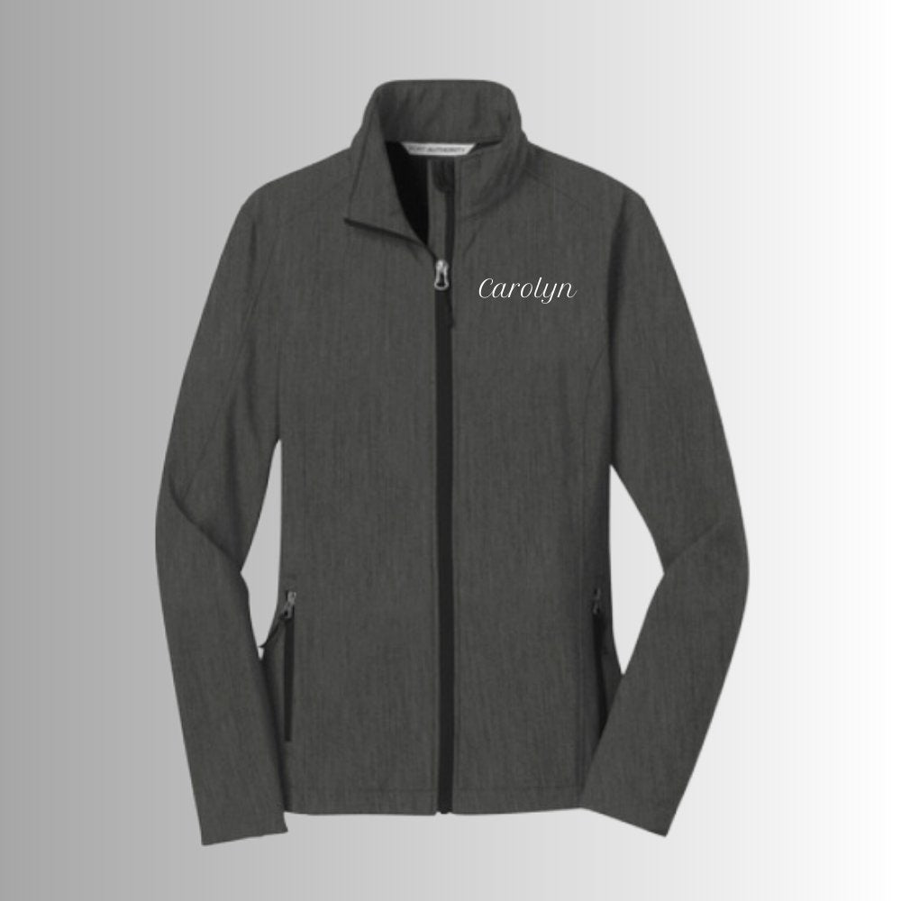 Healing Reins Staff Soft Shell Jacket - Equiclient Apparel