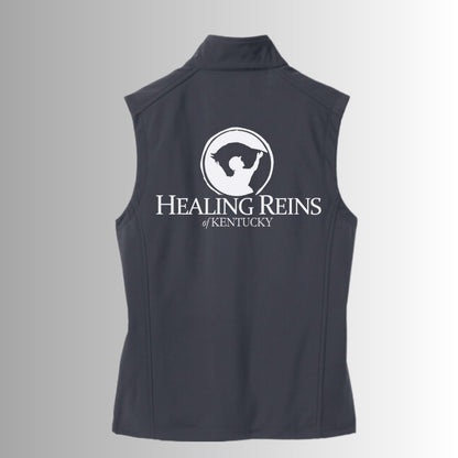 Healing Reins Women's Soft Shell Vest - Equiclient Apparel