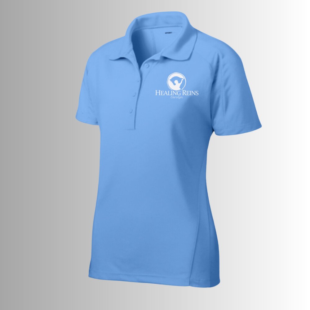 Healing Reins Women's Staff Vented Polo - Equiclient Apparel