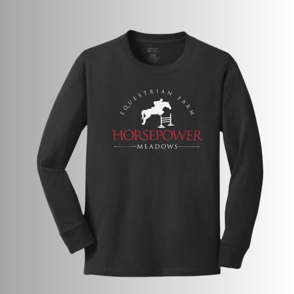 HPM Youth Long Sleeve Show Shirt - Equiclient Apparel