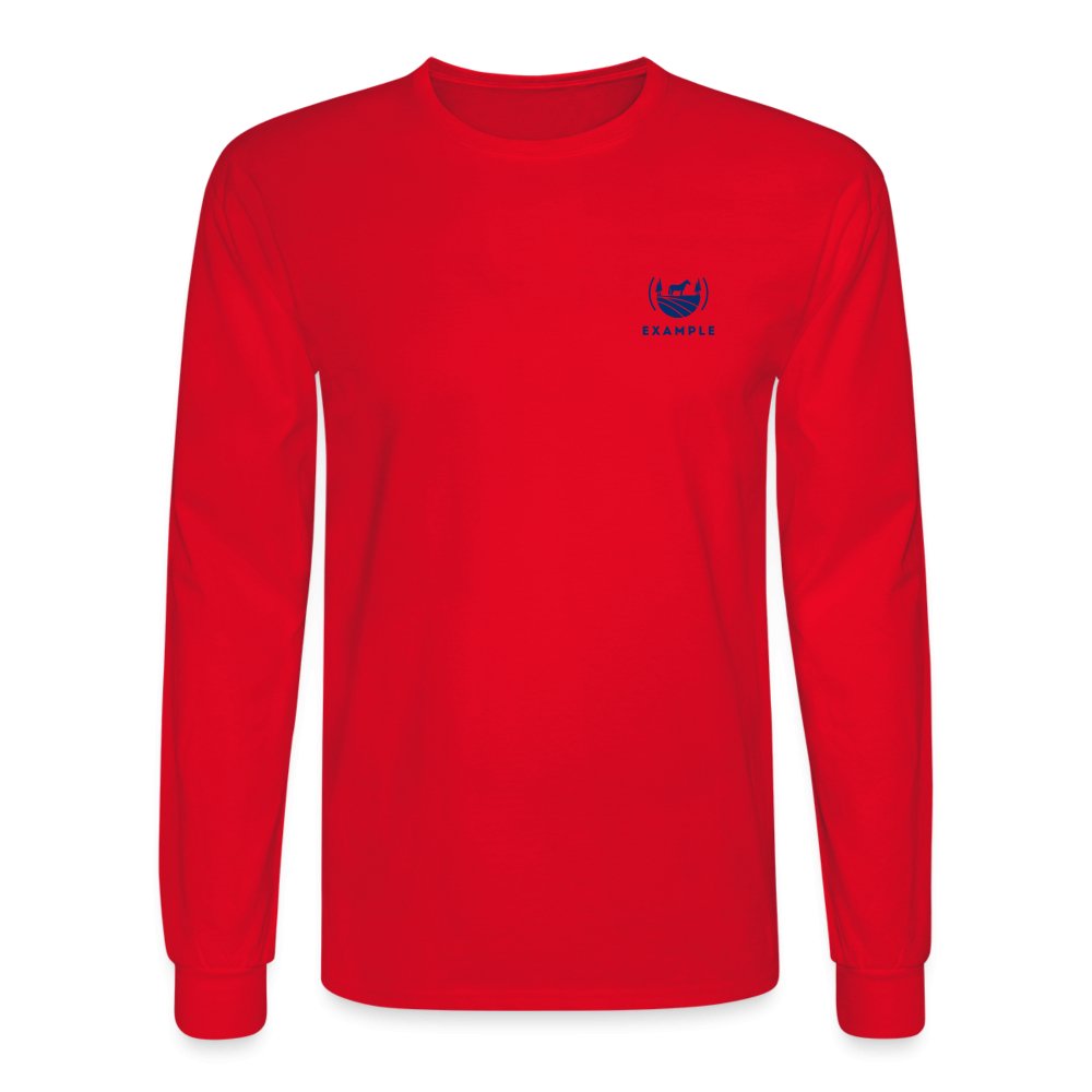 Men's Long Sleeve T-Shirt - Equiclient Apparel