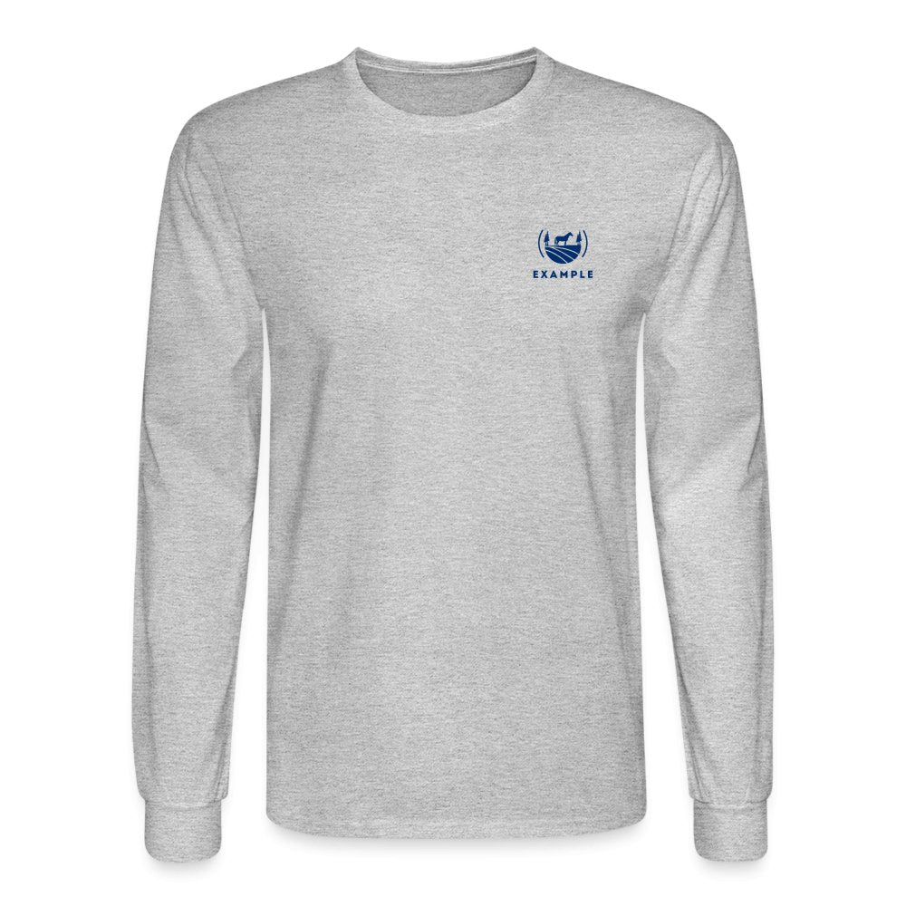 Men's Long Sleeve T-Shirt - Equiclient Apparel