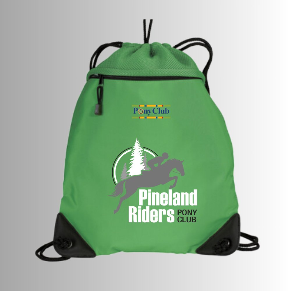 PLR Cinch Pack with Mesh Trim - Equiclient Apparel