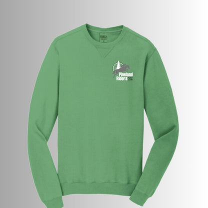 PLR Port & Company® Beach Wash® Garment-Dyed Crewneck Sweatshirt - Equiclient Apparel