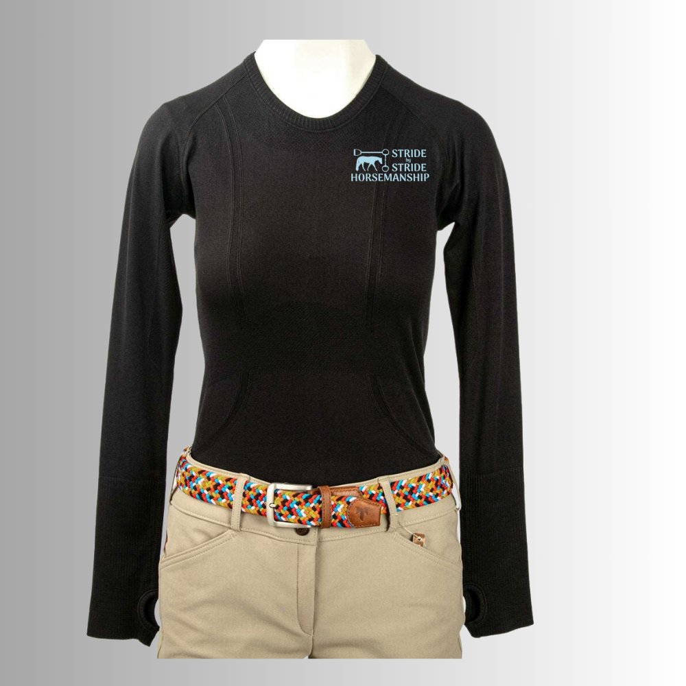 Stride by Stride Women's Equitation Tech Top from The Tack Hack - Equiclient Apparel