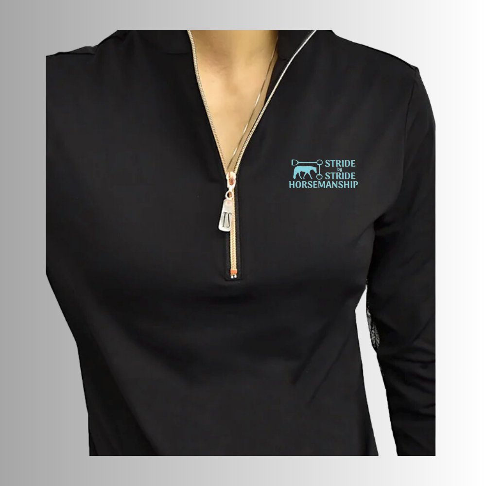Stride by Stride Women's Tailored Sportsman IceFil Sun Shirts - Equiclient Apparel